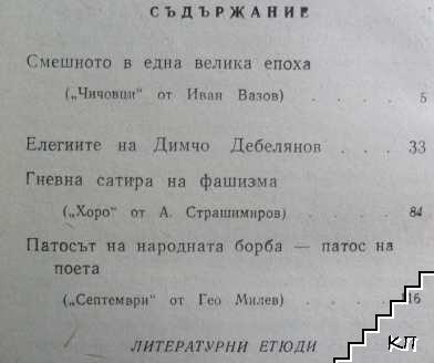 Литературни етюди (Допълнителна снимка 2)