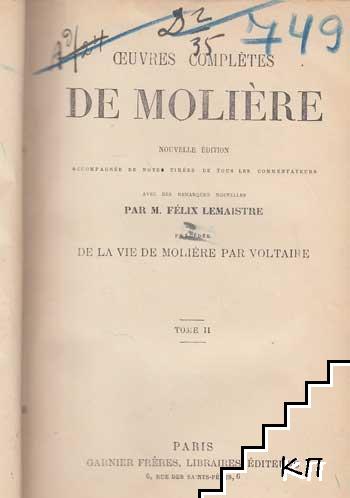 Oeuvres Complètes de Molière. Тоme 2-3 (Допълнителна снимка 3)