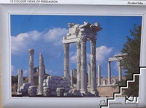 12 colour views of Pergamon