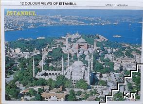 12 colour views of Istanbul