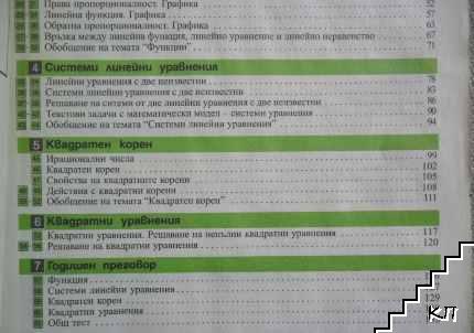Математика за 8. клас (Допълнителна снимка 2)