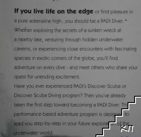 Go Dive. Open water diver manual (Допълнителна снимка 1)