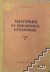 Анатомия на домашните бозайници. Том 3: Съдова система. Нервна система. Сетивни органи. Кожа и кожни образувания