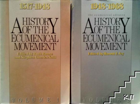 A History of the Ecumenical Movement. Vol. 1-2