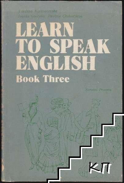 Learn to Speak English. Book 3