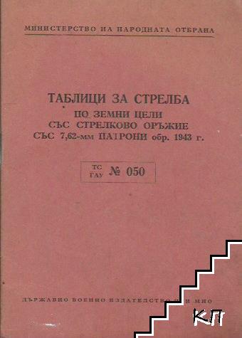 Таблица за стрелба по земни цели със стрелково оръжие със 7,62-мм патрони