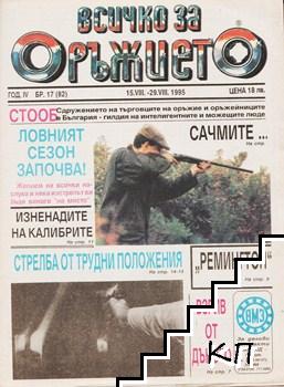 Всичко за оръжието. Бр. 17 / 1995