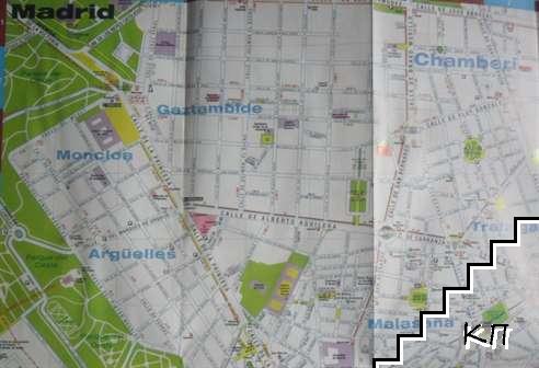 Madrid 1: 8900 & 1: 5000, the Rough Guide map (Допълнителна снимка 1)