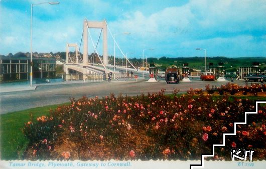 Tamar Bridge, Plymouth, Cornwall