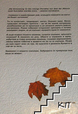 Зимникът на рая (Допълнителна снимка 1)
