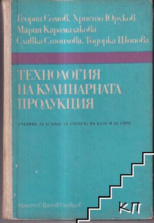 Технология на кулинарната продукция