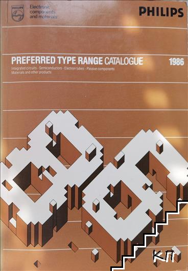 Philips. Preferred type range catalogue 1986