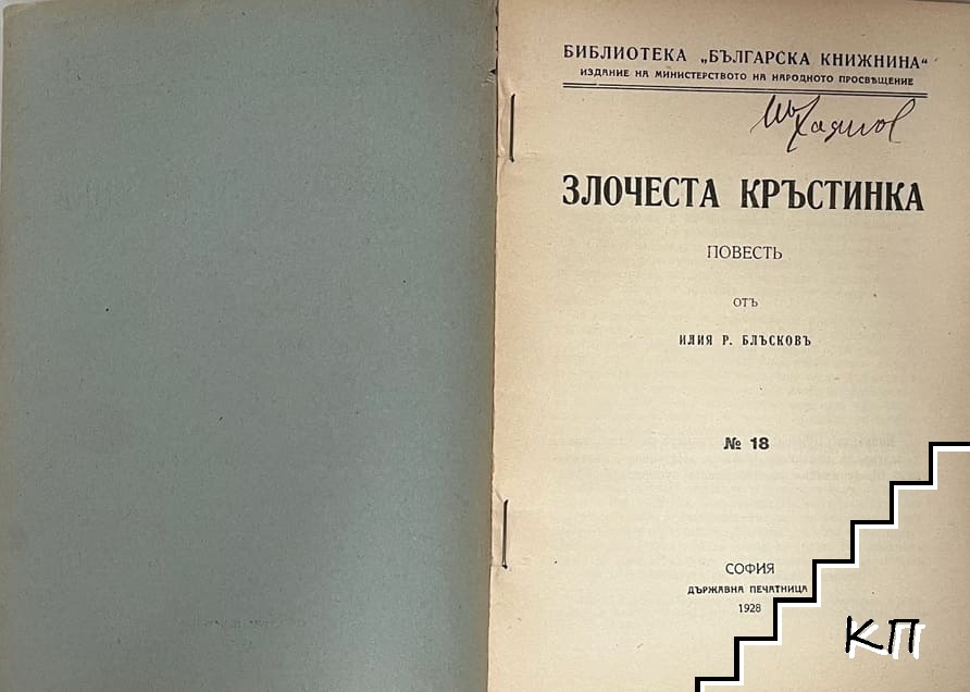 Злочеста Кръстинка - снимка 1