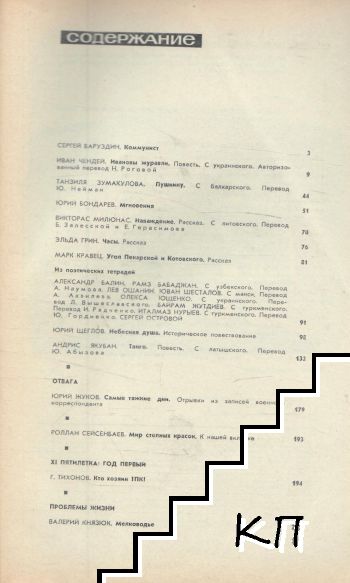 Дружба народов. Бр. 12 / 1981 (Допълнителна снимка 1)