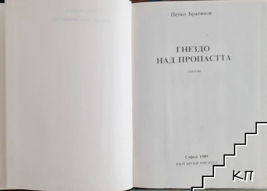 Гнездо над пропастта - снимка 1