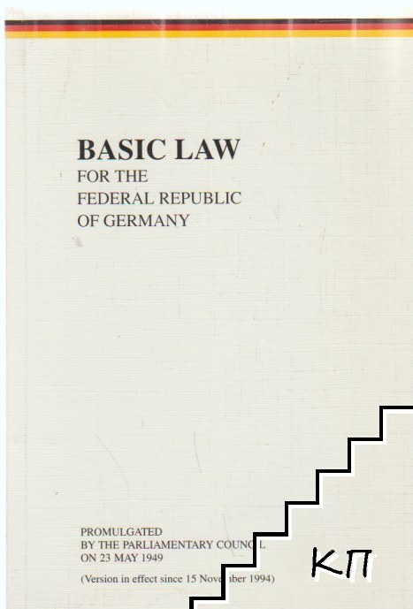 Basic Law for the Federal Republic of Germany