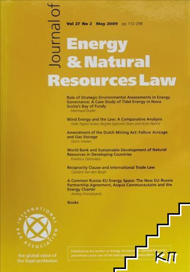 Journal of Energy & Natural Resources Law