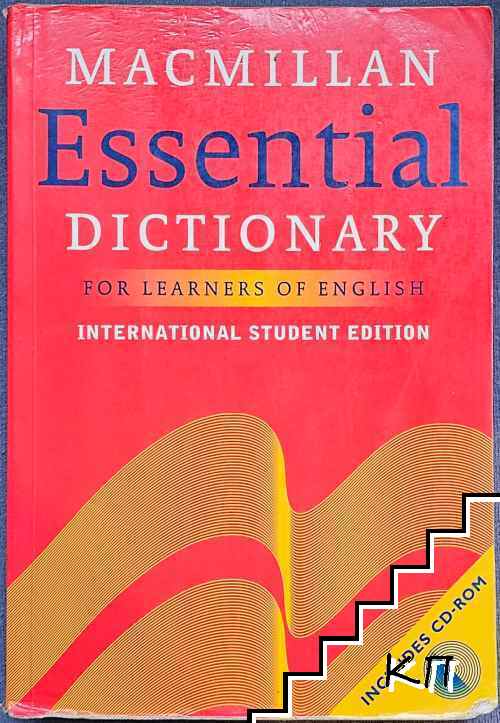 Macmillan Essential Dictionary for learners of english