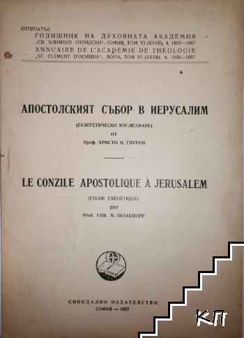 Апостолският събор в Иерусалим