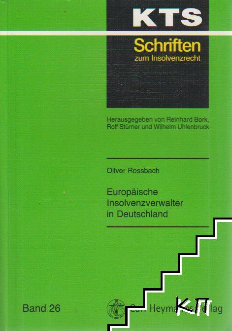 KTS Schriften zum Insolvenzrecht