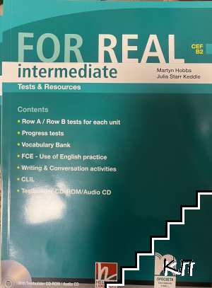 For Real Intermediate: Tests & Resources + CD